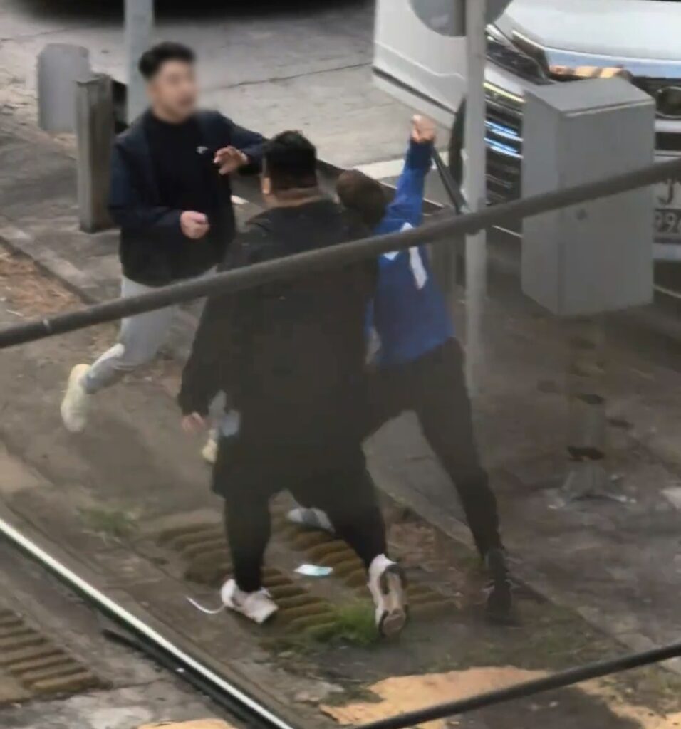 元朗撞車打人內情